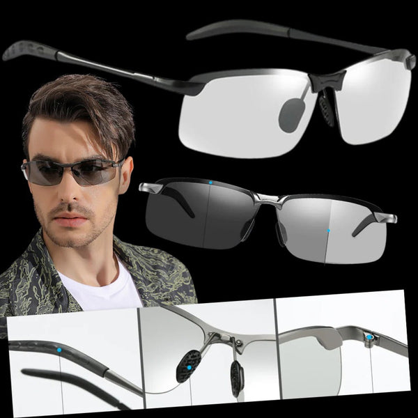 Photochrome UV-Sonnenbrille für Herren