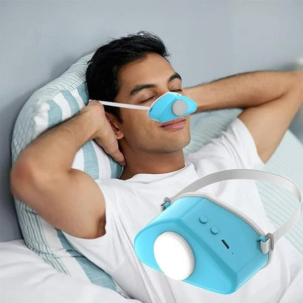 Elektrisches, atomisiertes Micro-CPAP-Gerät – Tragbares Anti-Schnarch-Gerät mit intelligenter Maske