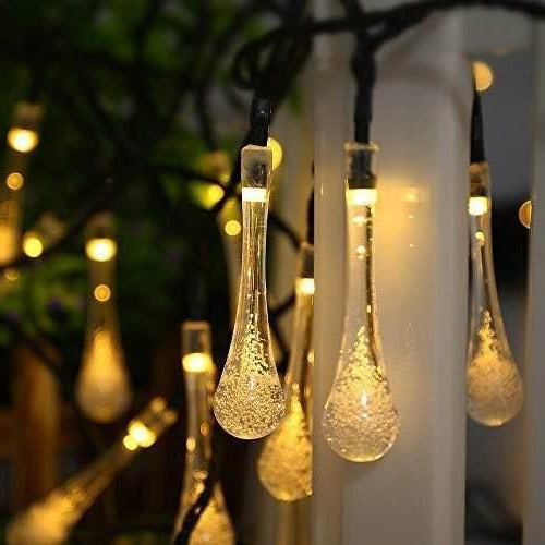 Solarbetriebene Lichterkette (4,8 Meter, 20 LEDs)