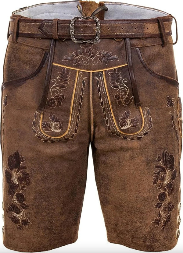 Hochwertige Herren-Hose aus echtem Leder