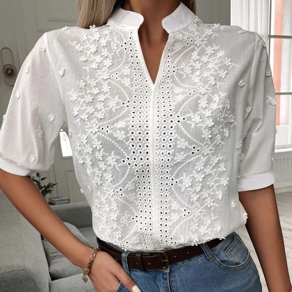 Modische Damenbluse