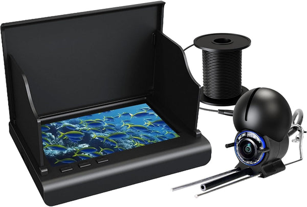 Tragbarer Fischfinder mit Unterwasserkamera und 4,3-Zoll-LCD-Monitor