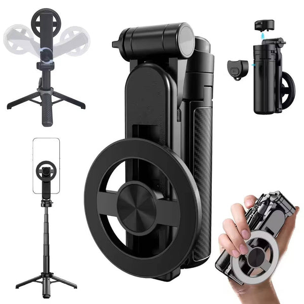 4-in-1 Multifunktionaler Magnetischer Selfie-Stick