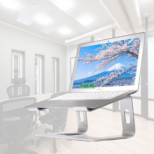 Vertikaler Laptop-Ständer aus Aluminium