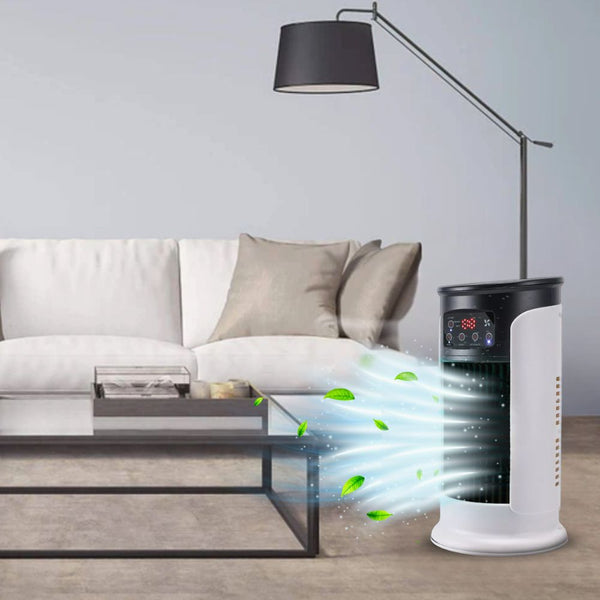 Tragbare Klimaanlage für Innenräume - Leistungsstarker Stand-Kühler (Fensterlos)