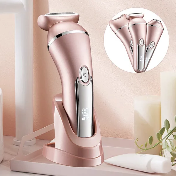 3-in-1 Wasserdichter Elektrischer Rasierer für Damen