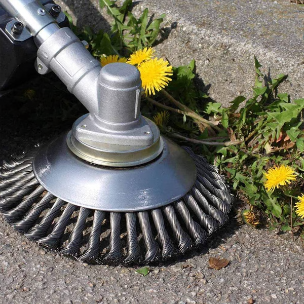 Hochwertiger Trimmer mit Kohlenstoffstahl-Bürstenaufsatz