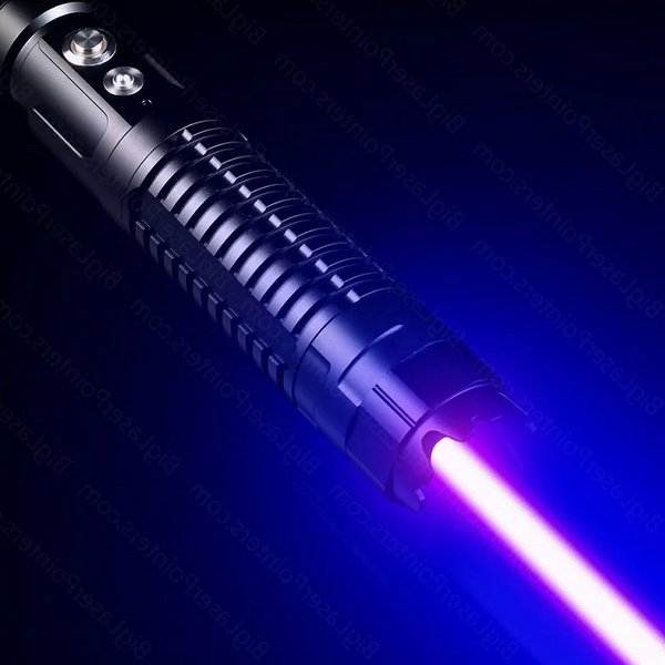 Leistungsstarke taktische Laser-Taschenlampe in Blau - Militärqualität