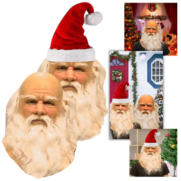 Weihnachtsmann-Maske für Cosplay