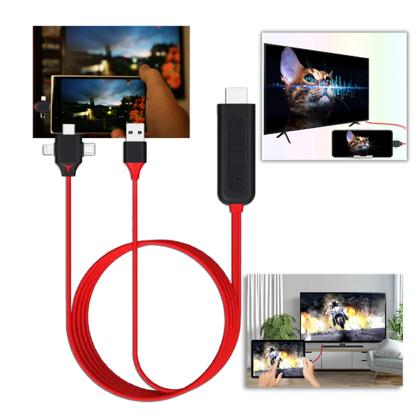 HDMI-Adapterkabel für Smartphones und Tablets