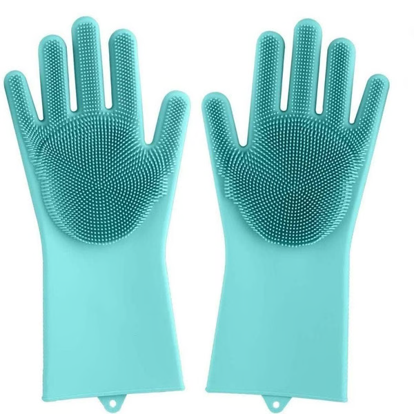 Magische Silikon-Spülhandschuhe - Wiederverwendbare Reinigungshandschuhe