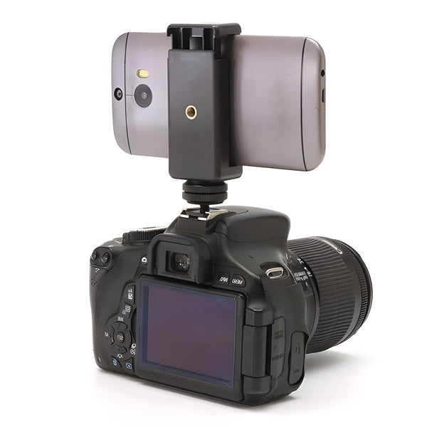 Smartphone-Halterung für DSLR-Kameras