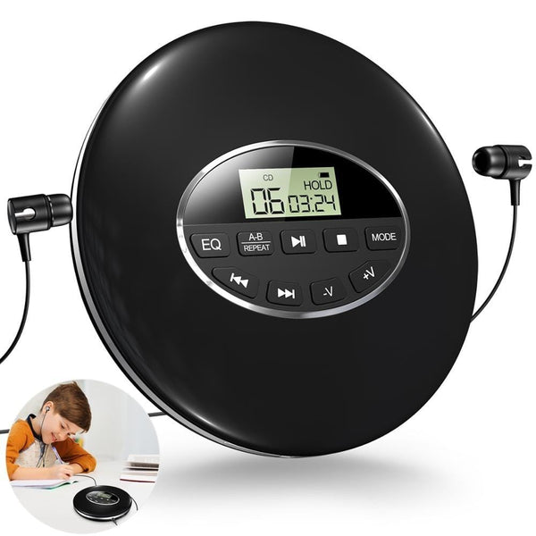 Kompakter tragbarer Walkman CD-Player für das Auto