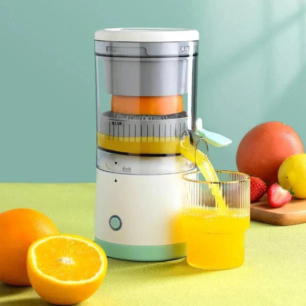 Tragbare kabellose elektrische Zitruspresse für Orangen und Zitronen