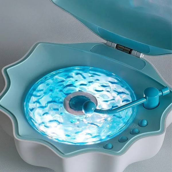 Muschel-Bluetooth-Lautsprecher mit integriertem Nachtlicht