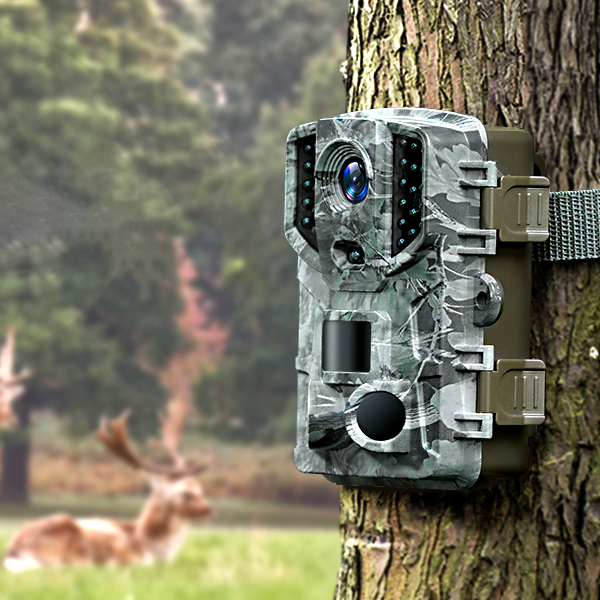 Kabellose HD-Wildkamera für die Jagd mit Nachtsichtfunktion
